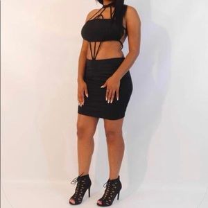 Well Connected Black Dress